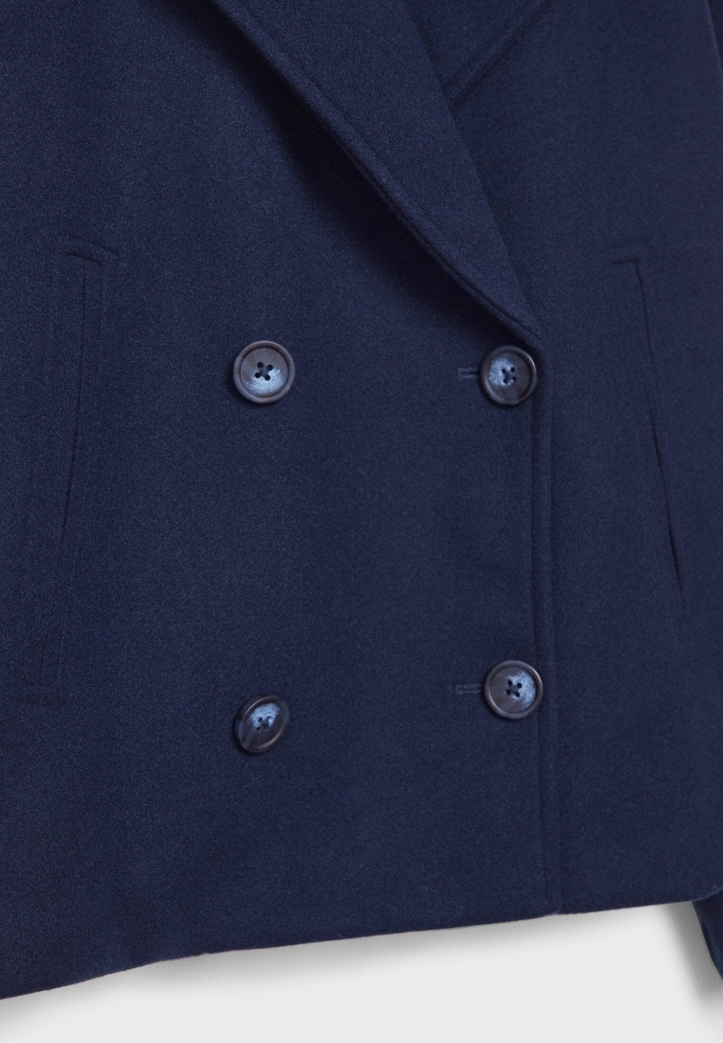 Women's Jacket with Short Cut & Double Breasted | Wearclo
