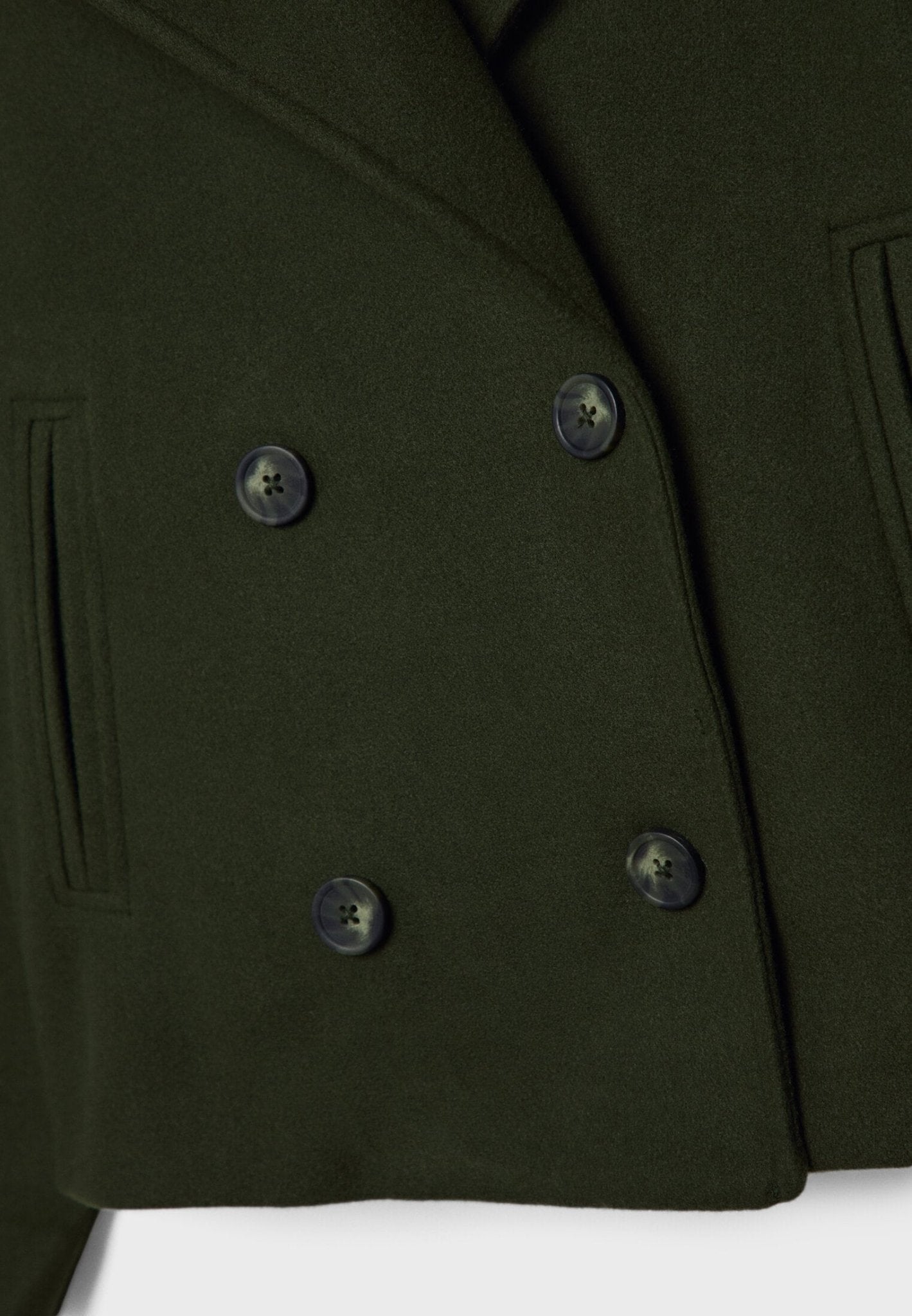 Women's Jacket with Short Cut & Double Breasted | Wearclo