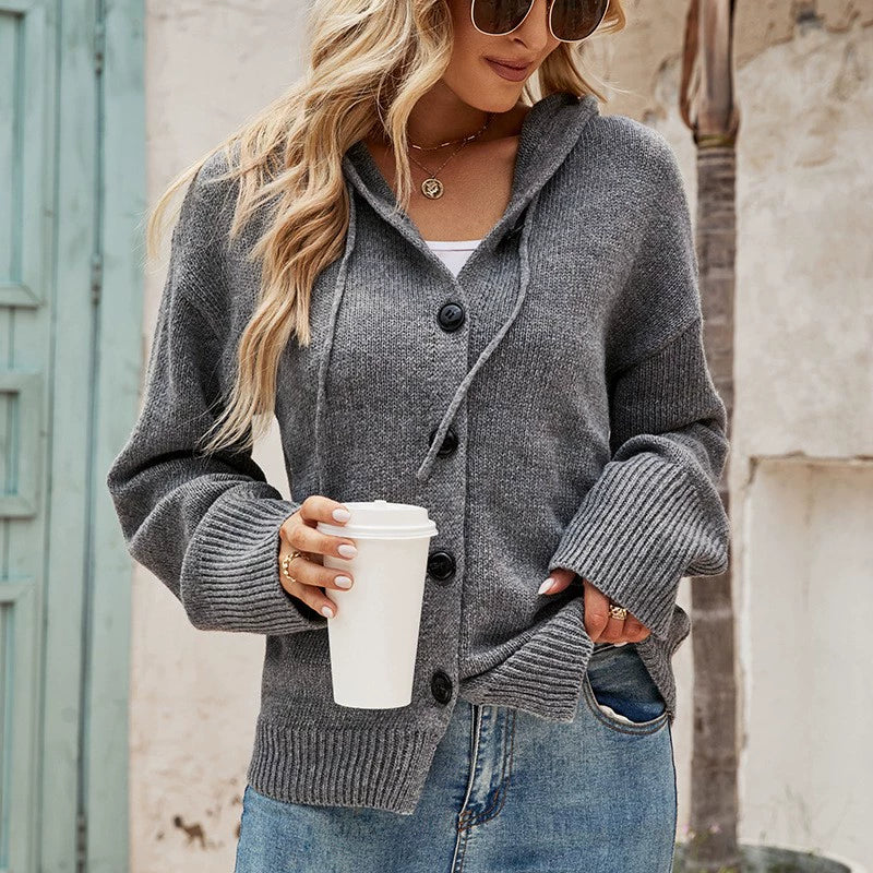 Women's Long Fall and Winter Cardigan