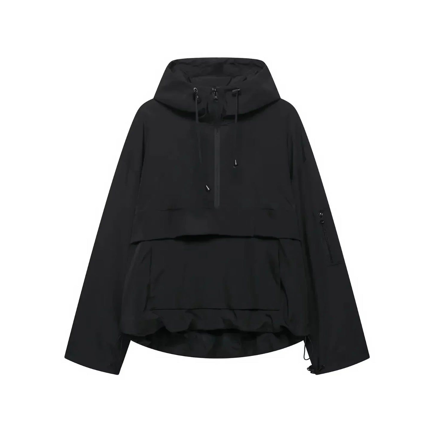 Women's Minimalist Hooded Winter Ski Jacket