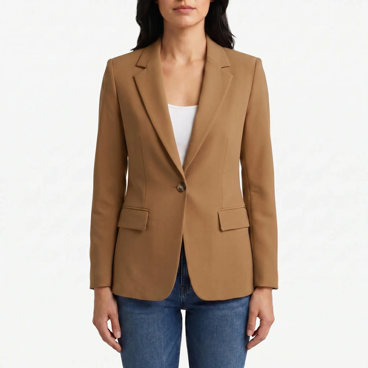 Women's One-Button Blazer