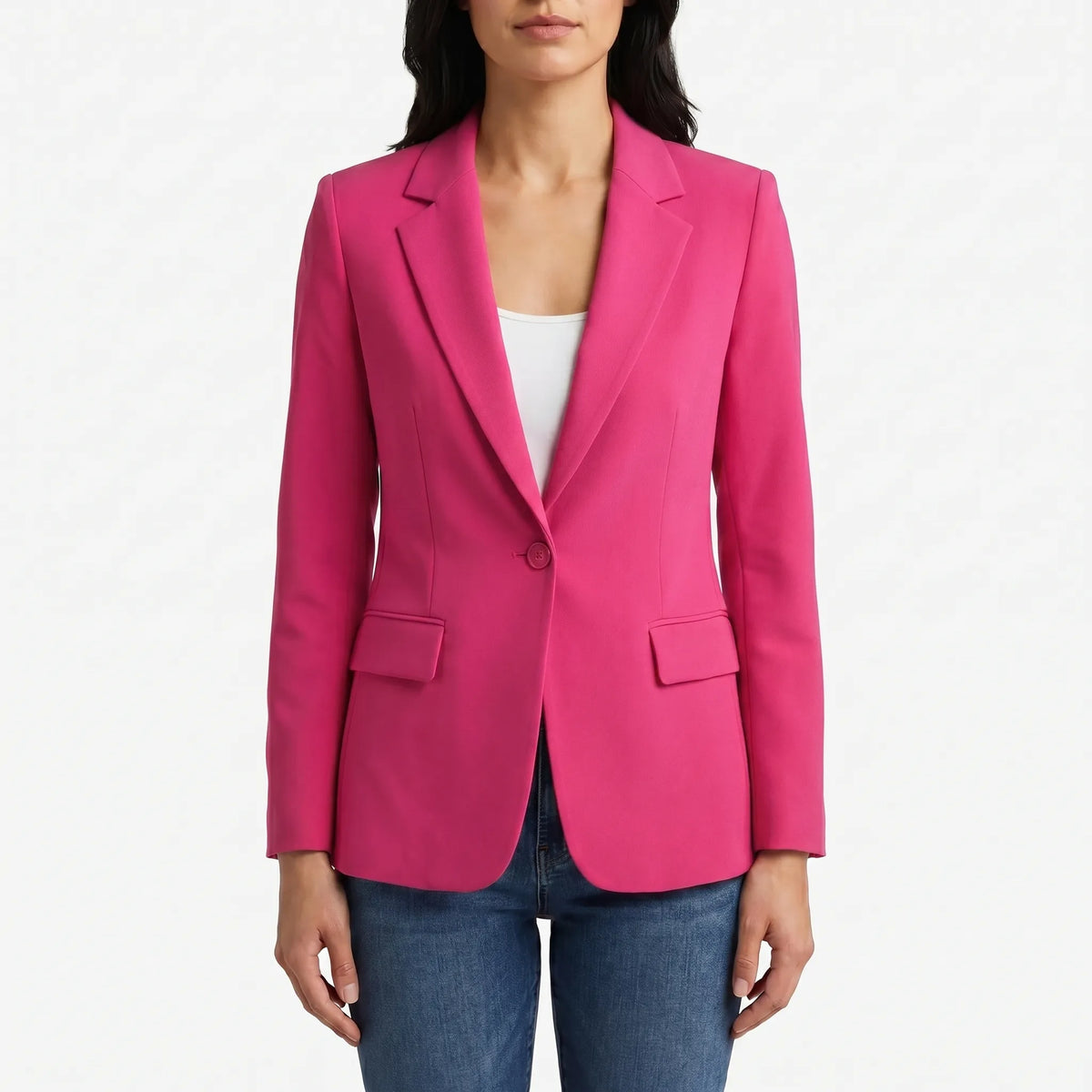 Women's One-Button Blazer