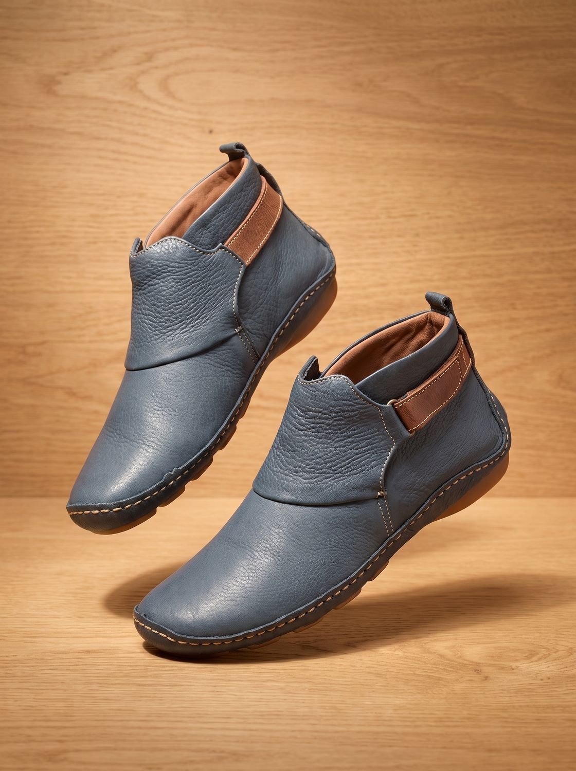 Women's Orthopedic Slip-On Flat Ankle Booties