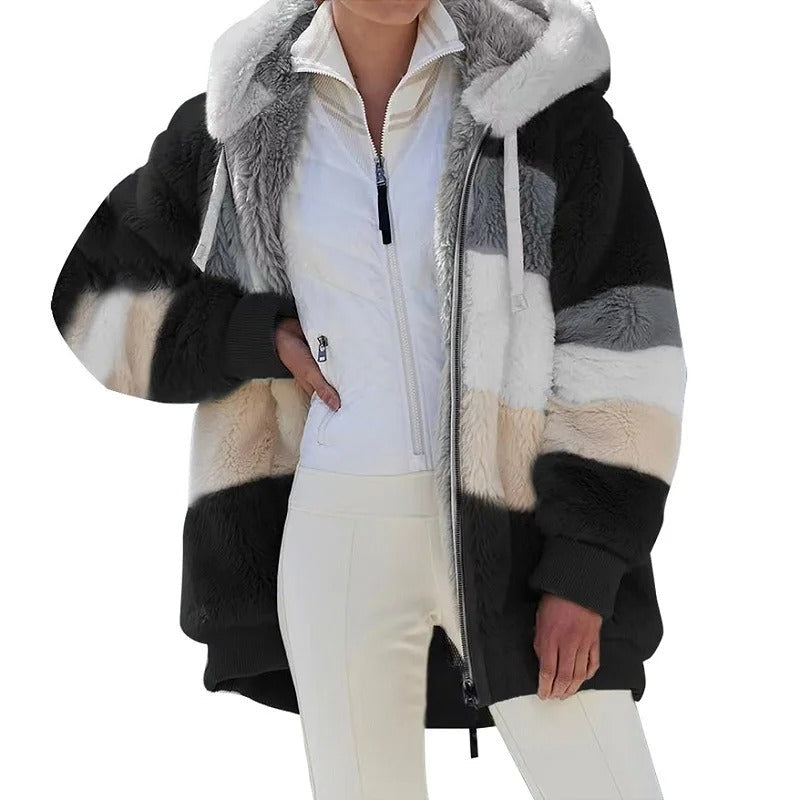 Women's Oversized Hooded Jacket