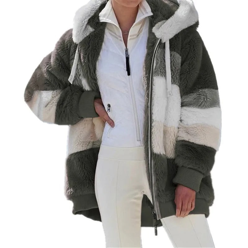 Women's Oversized Hooded Jacket