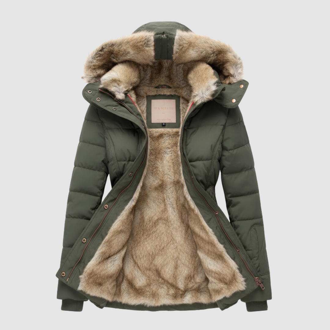 Women's Padded Hooded Jacket