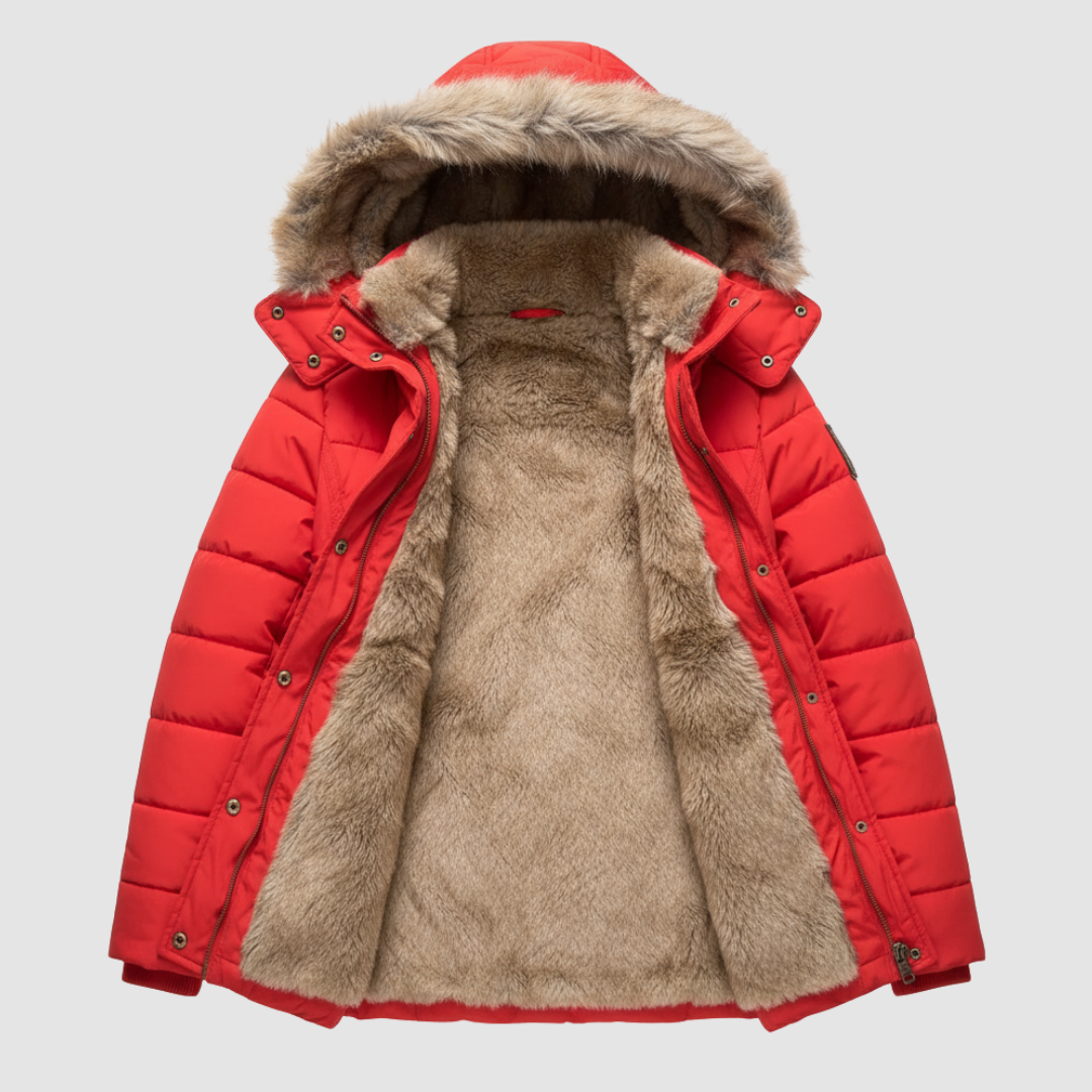Women's Padded Hooded Jacket