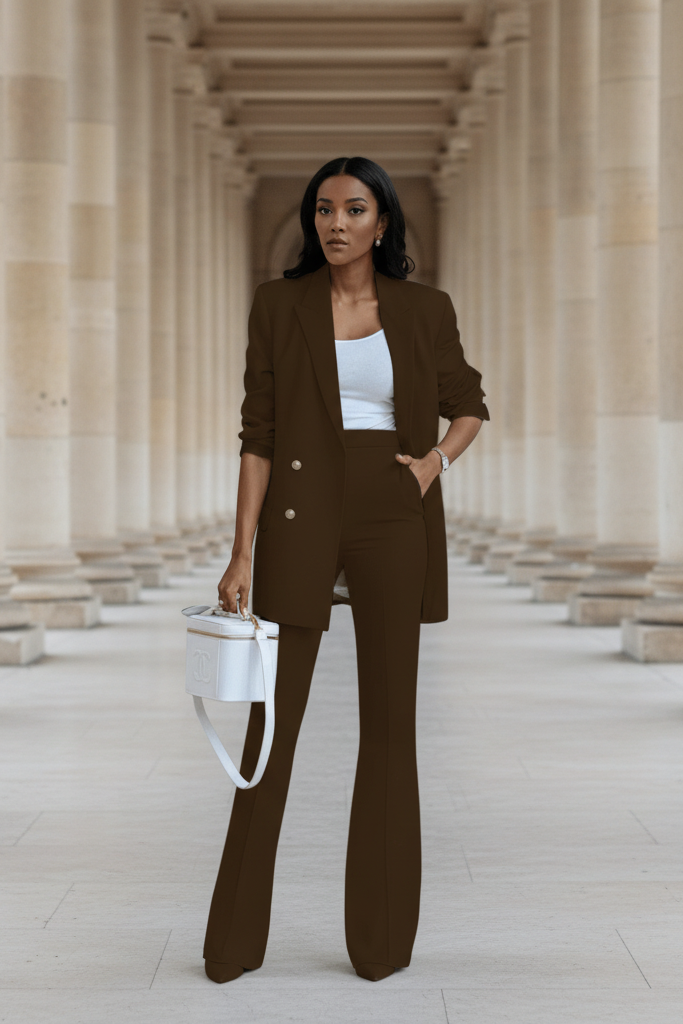 Women's Polished Blazer Suit Set