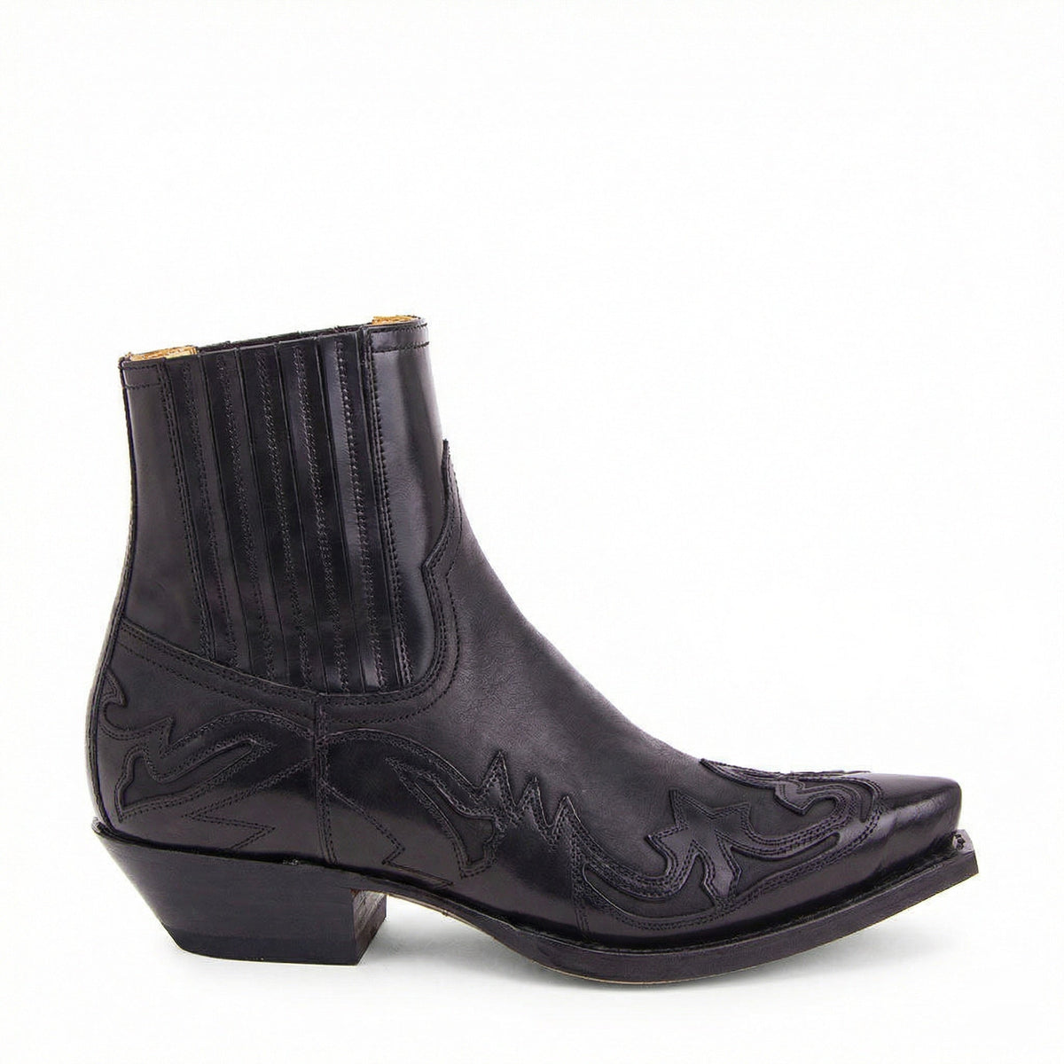 Women's Rugged Leather Western Ankle Boots