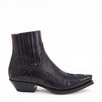Women's Rugged Leather Western Ankle Boots