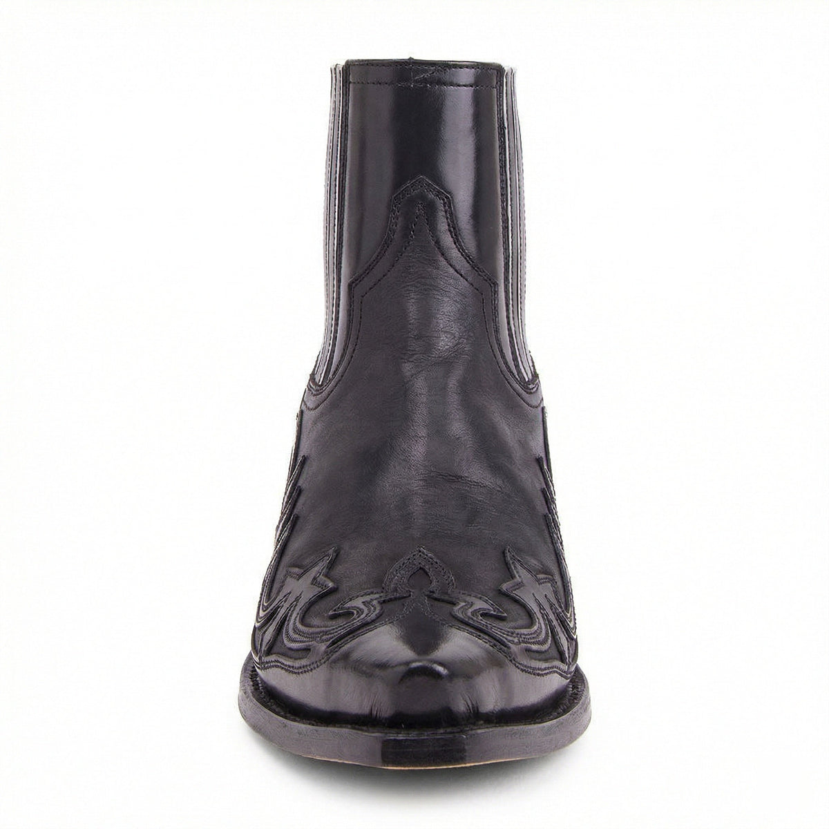 Women's Rugged Leather Western Ankle Boots