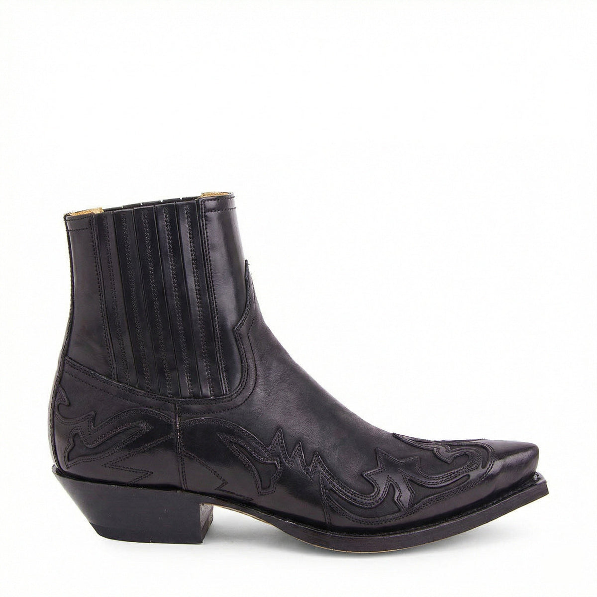 Women's Rugged Leather Western Ankle Boots