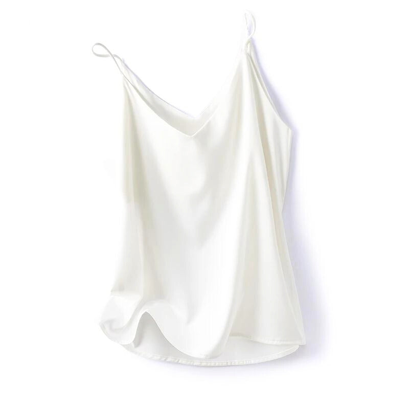 Women's Silky Smooth Camisole Top for Elegant Layering