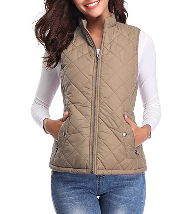 Women's Stylish Lightly Padded Vest