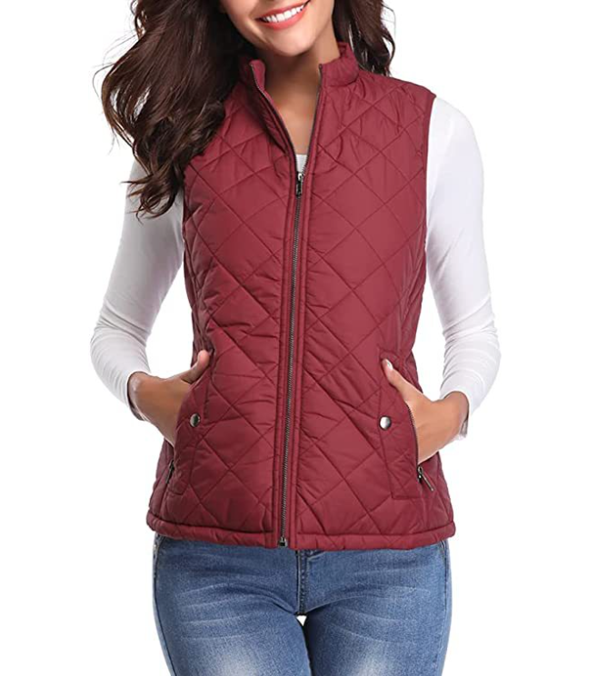 Women's Stylish Lightly Padded Vest