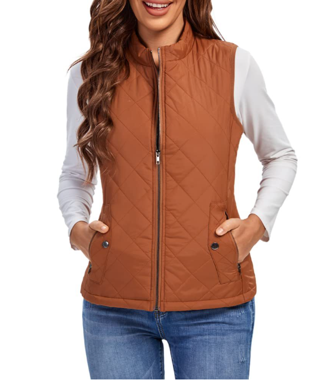 Women's Stylish Lightly Padded Vest