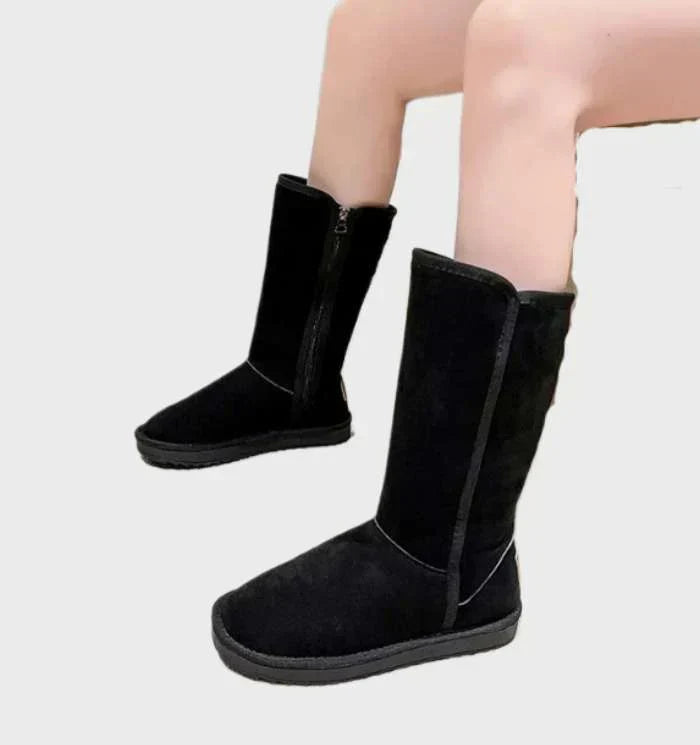 Women's Suede Sheepskin Boots