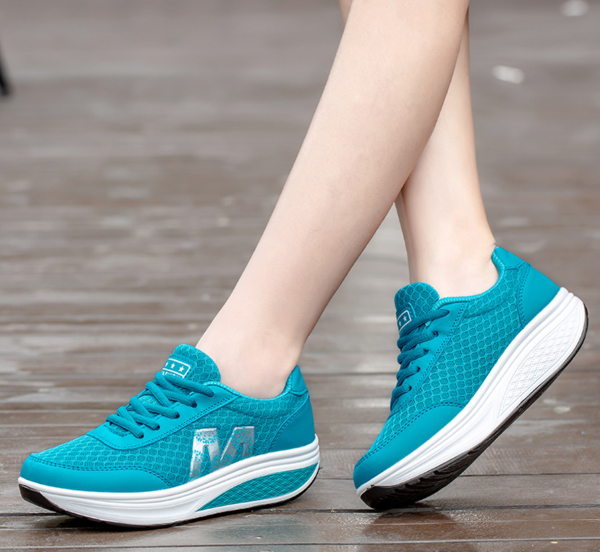 Women's Supportive Walking Sneakers with Breathable Comfort