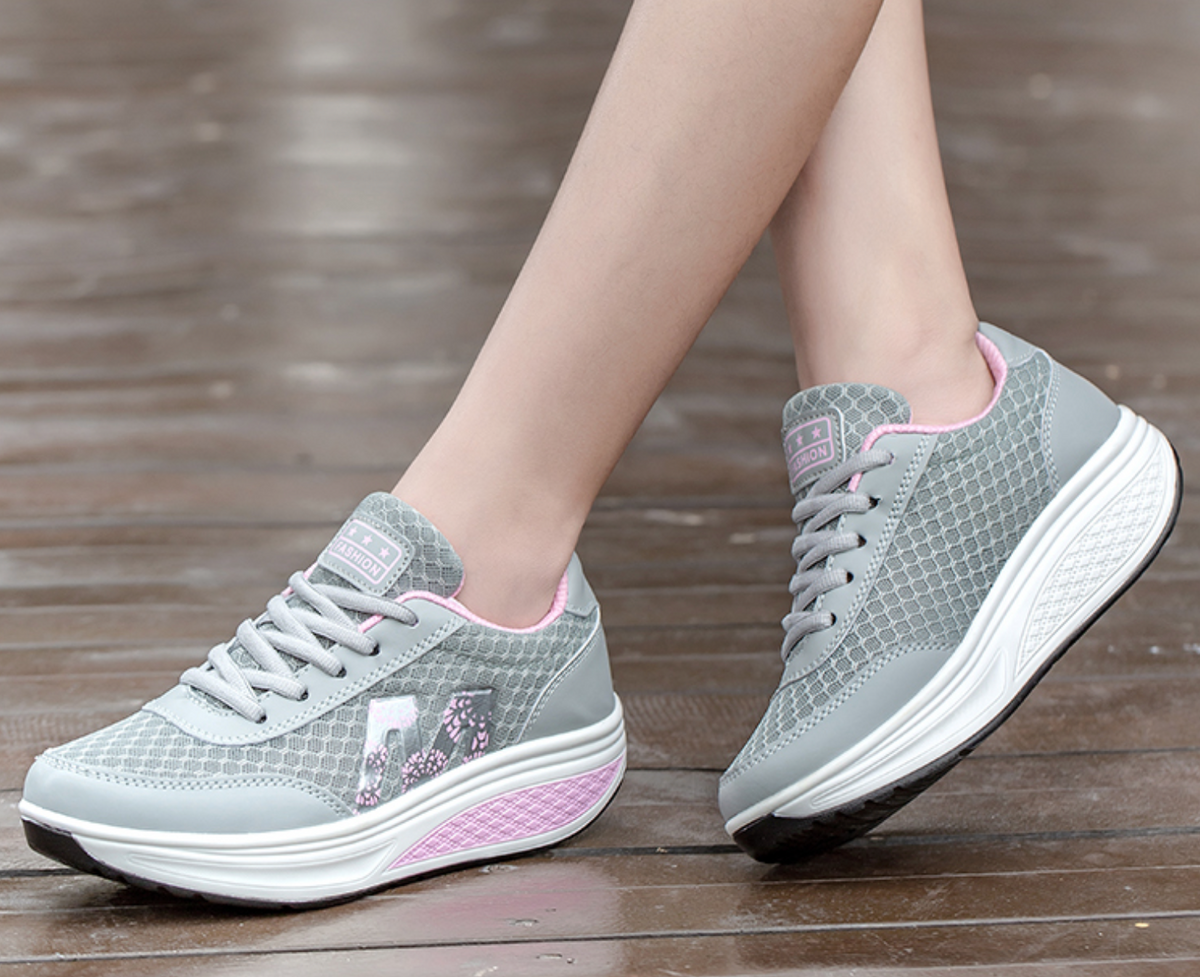 Women's Supportive Walking Sneakers with Breathable Comfort