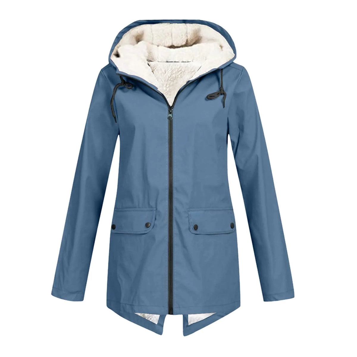 Women's Water-Repellent Sherpa-Lined Hooded Jacket