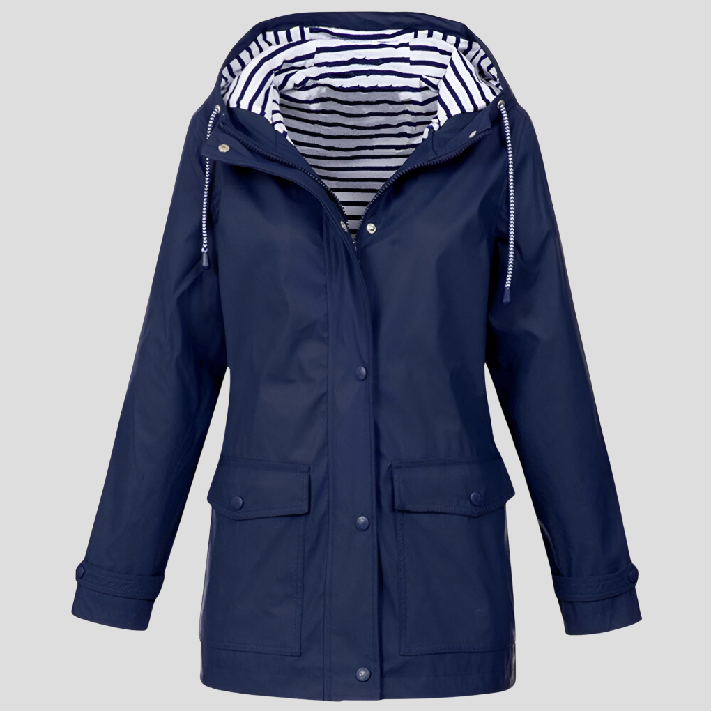 Women's Waterproof and Windproof Hooded Jacket