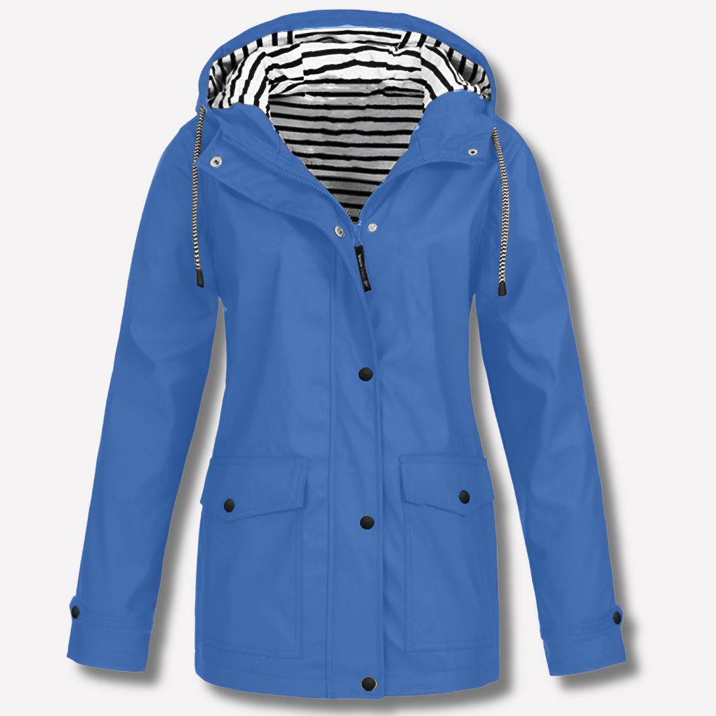 Women's Waterproof and Windproof Hooded Jacket