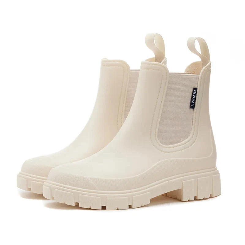 Women's Waterproof Low-Cut Rain Boots