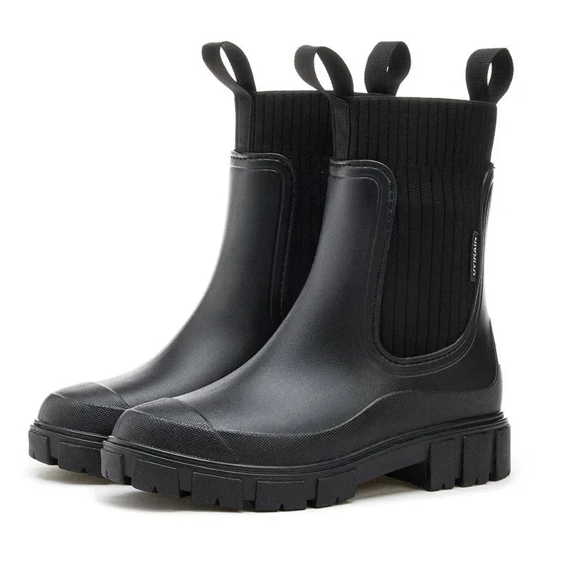 Women's Waterproof Low-Cut Rain Boots