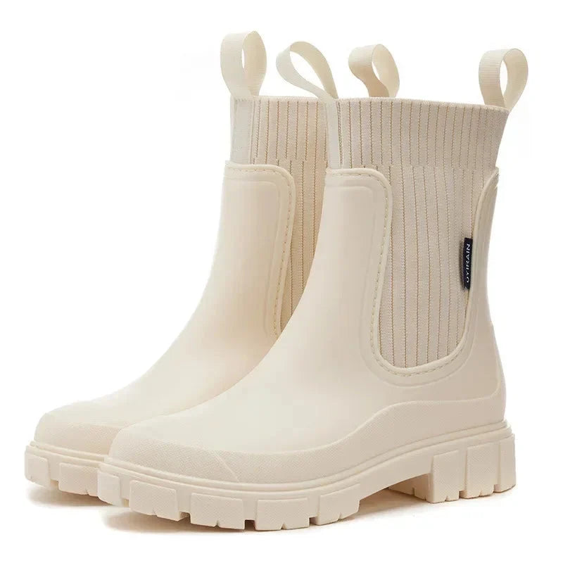Women's Waterproof Low-Cut Rain Boots
