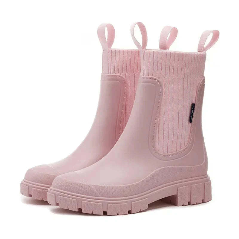 Women's Waterproof Low-Cut Rain Boots