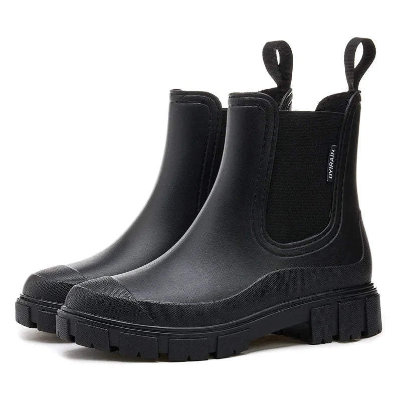 Women's Waterproof Low-Cut Rain Boots