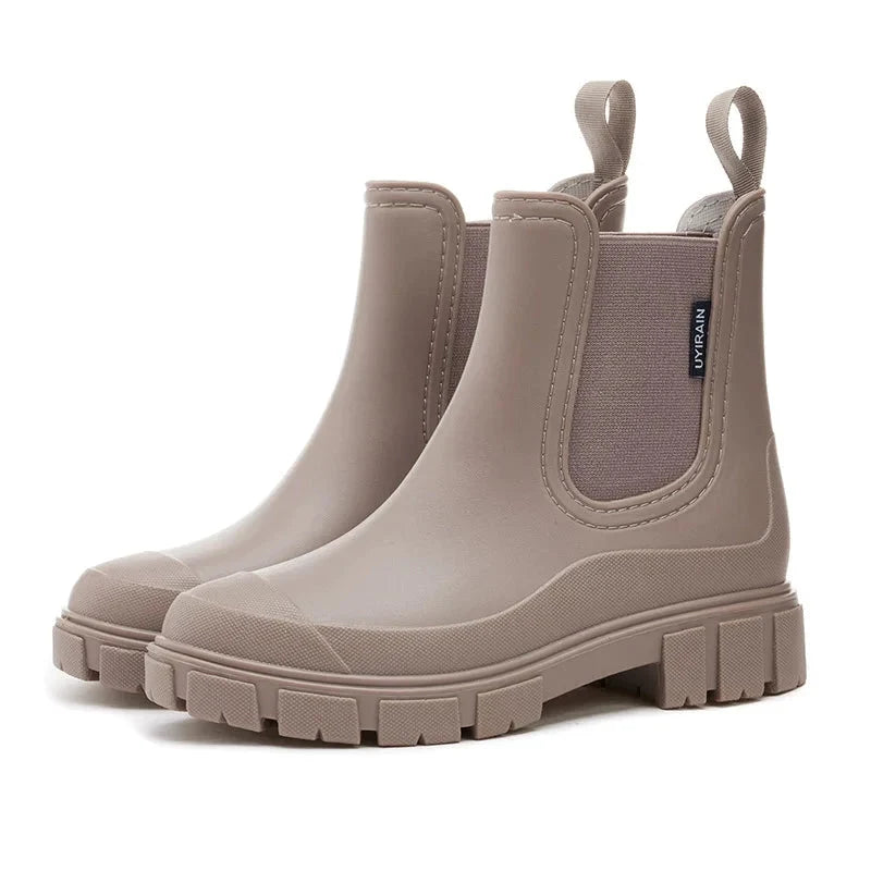 Women's Waterproof Low-Cut Rain Boots