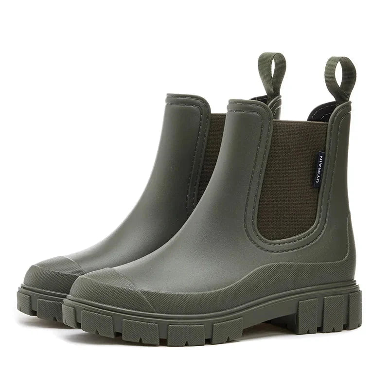 Women's Waterproof Low-Cut Rain Boots