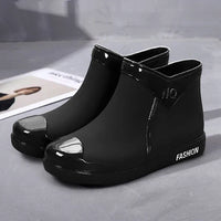 Women's Waterproof Side-Zip Ankle Boots