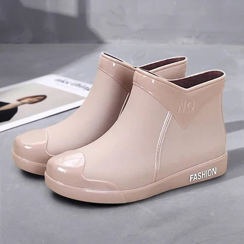 Women's Waterproof Side-Zip Ankle Boots