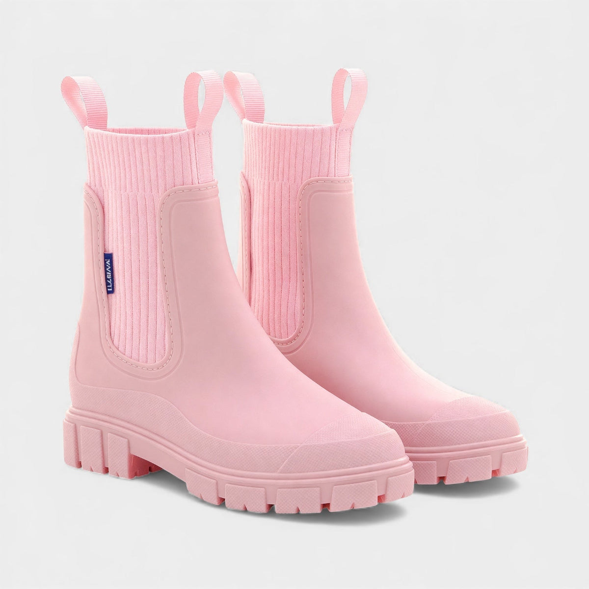 Women's Waterproof Slip-On Chelsea Boots with Smooth Finish