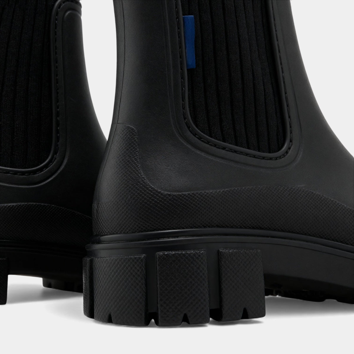 Women's Waterproof Slip-On Chelsea Boots with Smooth Finish