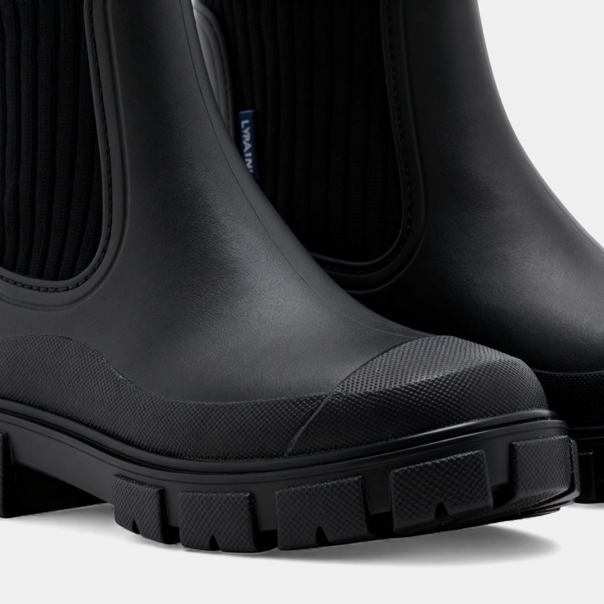 Women's Waterproof Slip-On Chelsea Boots with Smooth Finish