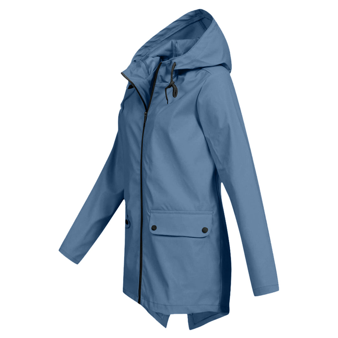 Women's Waterproof Transitional Hooded Zip-Up Jacket