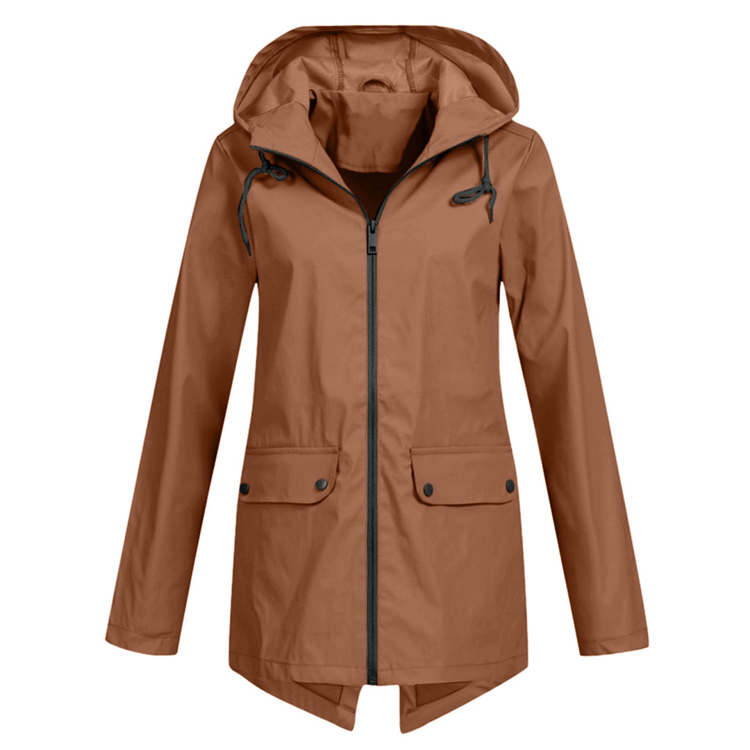 Women's Waterproof Transitional Hooded Zip-Up Jacket