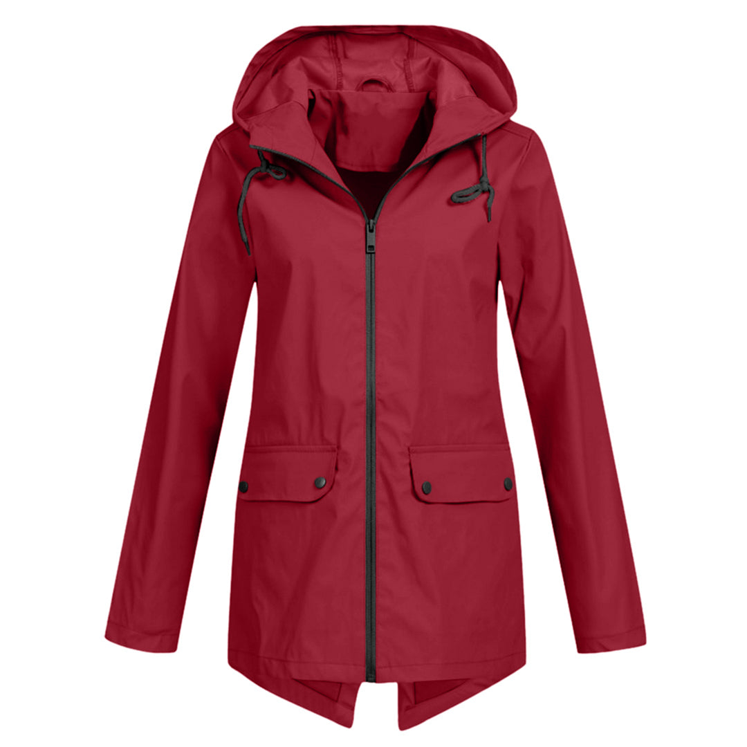 Women's Waterproof Transitional Hooded Zip-Up Jacket