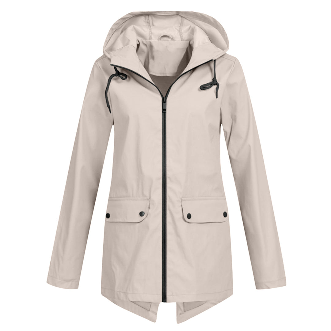 Women's Waterproof Transitional Hooded Zip-Up Jacket