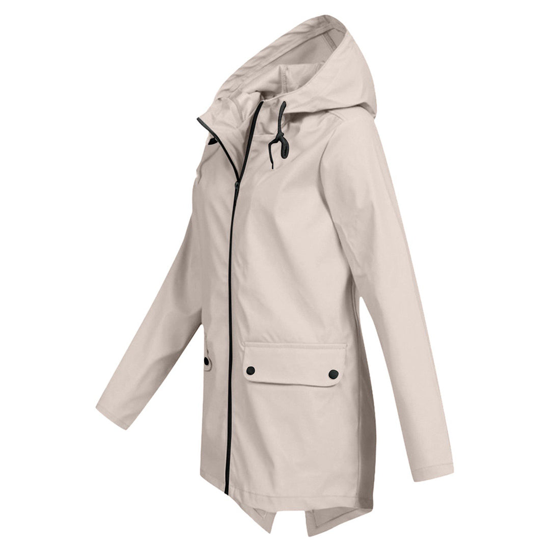 Women's Waterproof Transitional Hooded Zip-Up Jacket