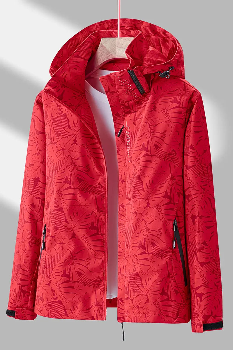Women's Waterproof Windproof Rain Jacket
