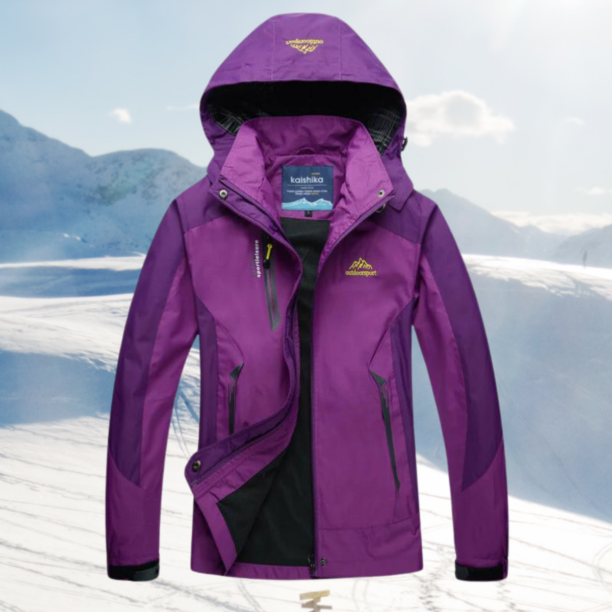 Women's Windproof and Waterproof Outdoor Jacket