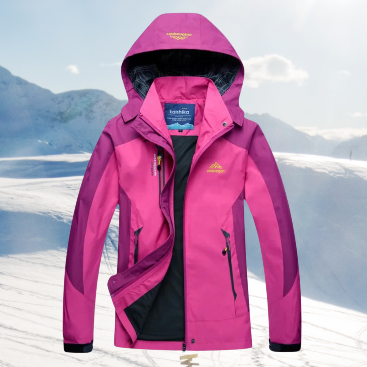 Women's Windproof and Waterproof Outdoor Jacket