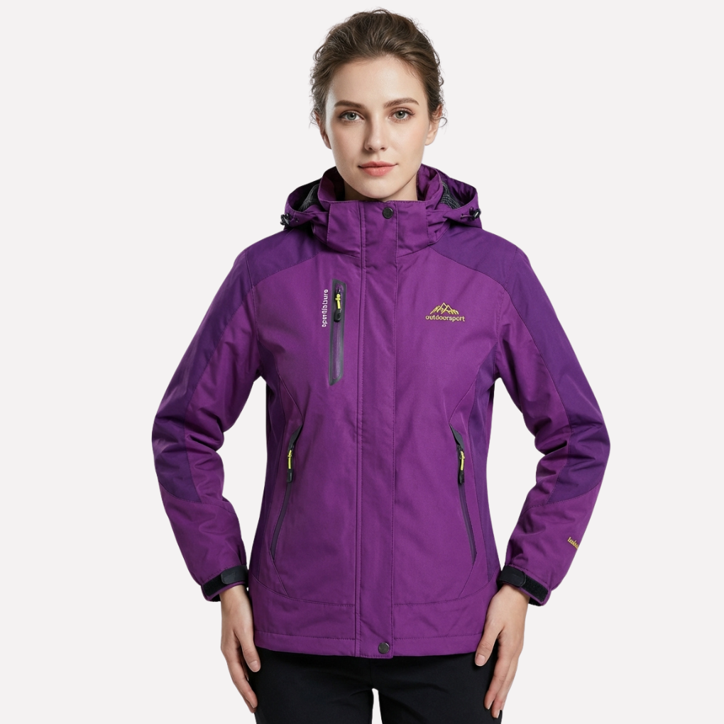 Women's Windproof and Waterproof Outdoor Jacket