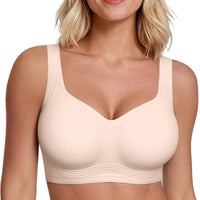Women's Wireless Full-Coverage Supportive Push-Up Bra