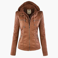 Women's Zip-Up Hooded Jacket