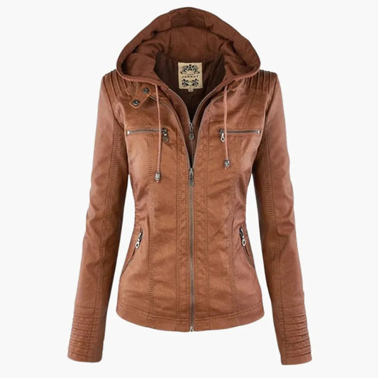 Women's Zip-Up Hooded Jacket